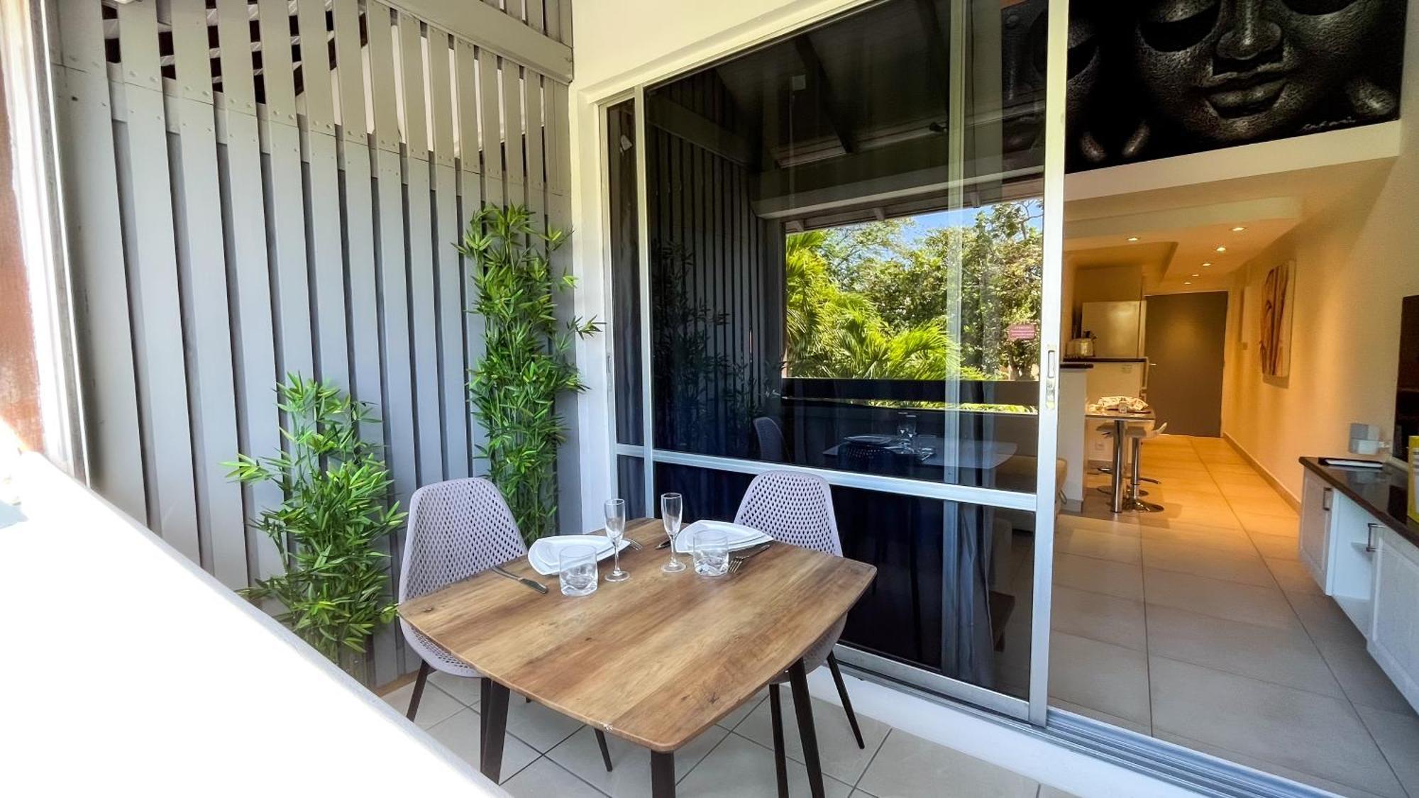 Charmant Studio Mezzanine - Caraibes Zen - Gosier - Proche De La Mer เลอโกซิเยร์ ภายนอก รูปภาพ